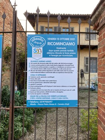 Riapertura dell'Ex Asilo - Venerdì 15 ottobre 2021